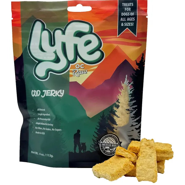 OC RAW Lyfe Cod Jerky