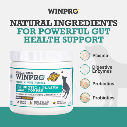 Winpro Pet Probiotic + Plasma Meal Topper