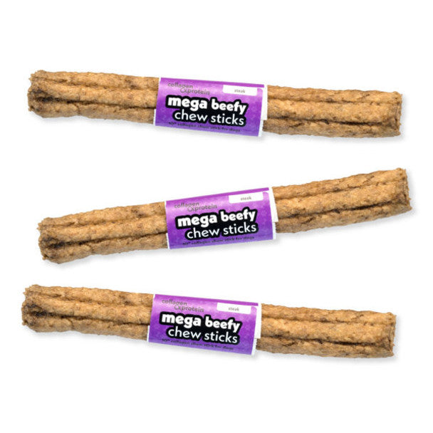 Frankly 10" Mega Beefy Chew Stick 5 Flavors