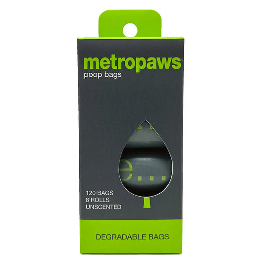 Metro Paws Degradable Poop Bags - 8 Rolls
