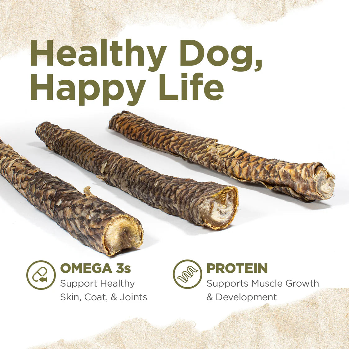 Natural Farm 12" Power Fish Stick Dog Treat