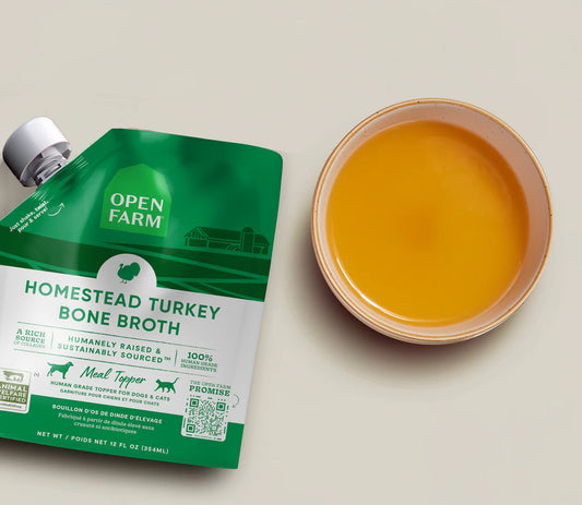 Open Farm Homestead Turkey Bone Broth 12oz