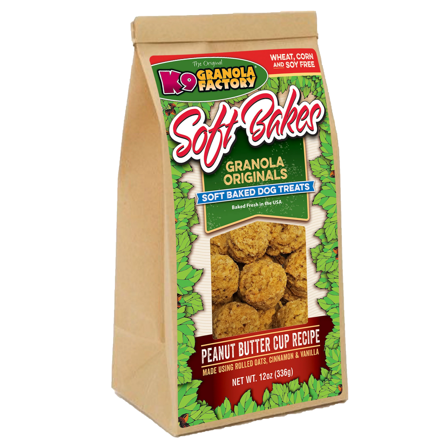 K9 Granola Factory Soft Baked Dog Treats - 6 Flavors