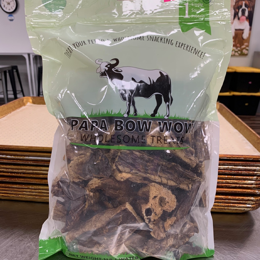 Canine Caviar Papa Bow Wow Buffalo Treats for Dogs