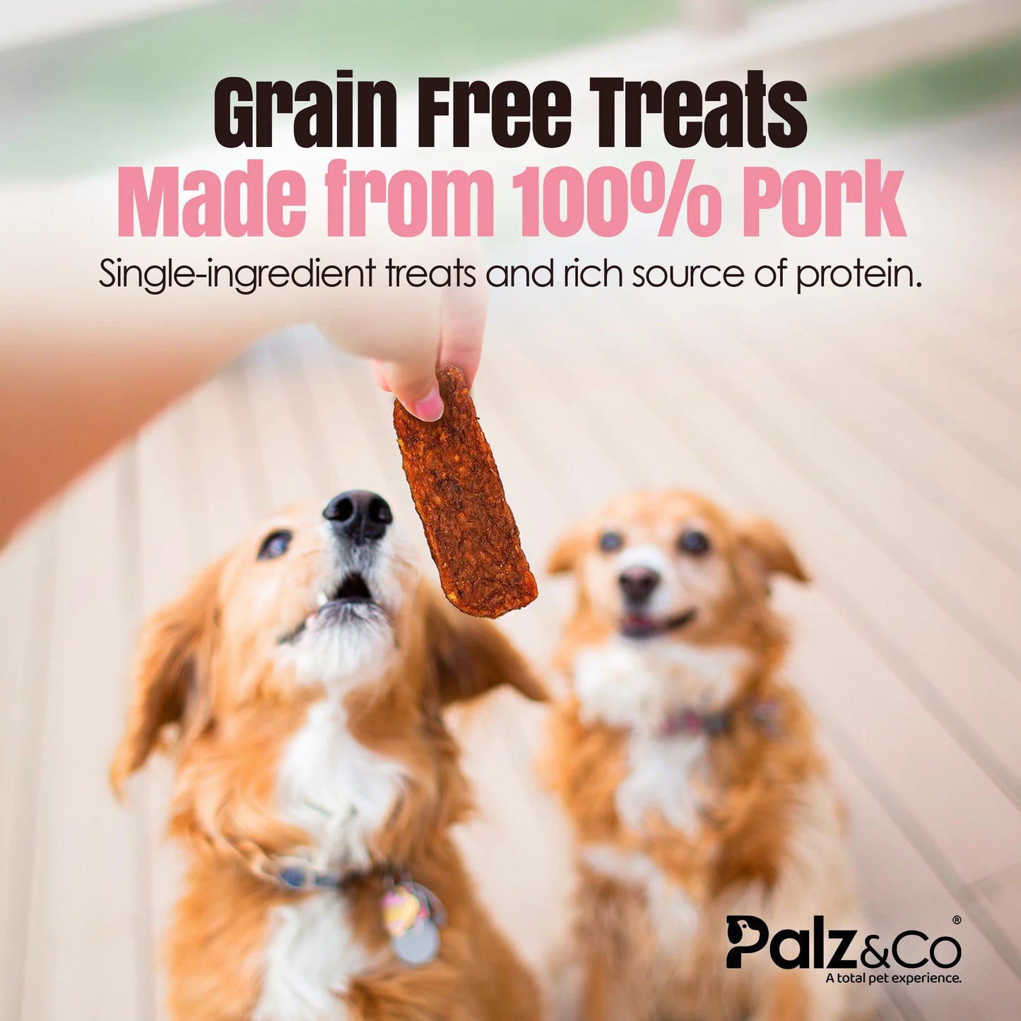 Palz & Co Hogdog Pork Jerky 10 Pack