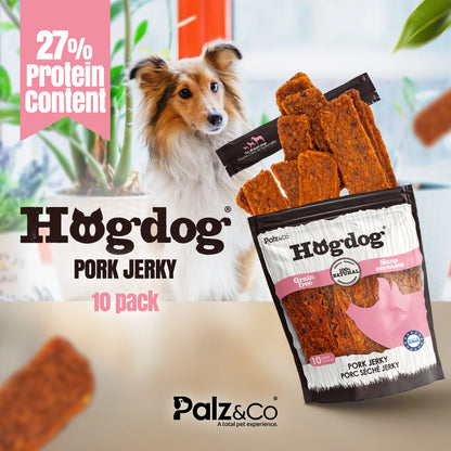 Palz & Co Hogdog Pork Jerky 10 Pack