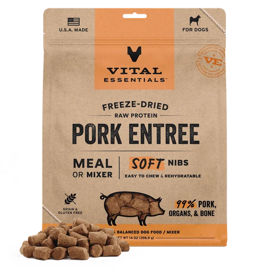 Vital Essentials Pork Entree Soft Nibs 14oz