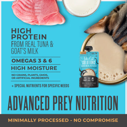 Tiki Cat Solutions Meal Replacer - Tuna in Goats Milk