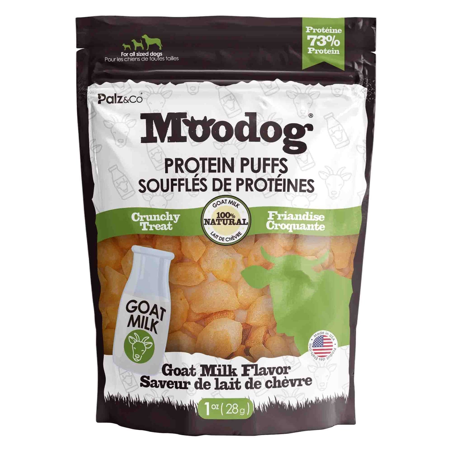 Palz & Co Moodog Beef Protein Puffs