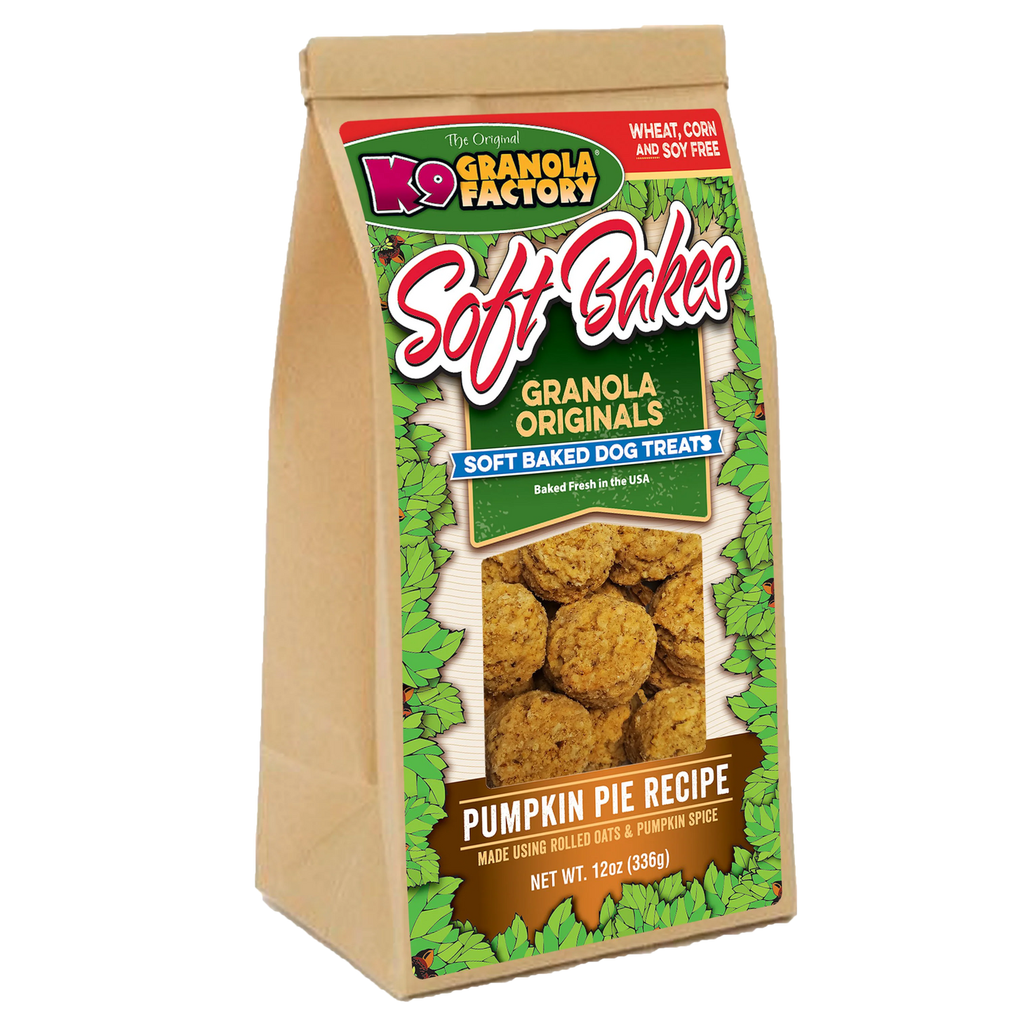 K9 Granola Factory Soft Baked Dog Treats - 6 Flavors