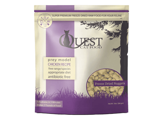 Steve's Quest Freeze Dried Raw Chicken Cat Food 10oz