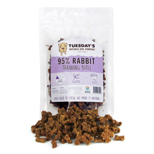 Tuesday's 95% Rabbit Training Bites - 6 oz