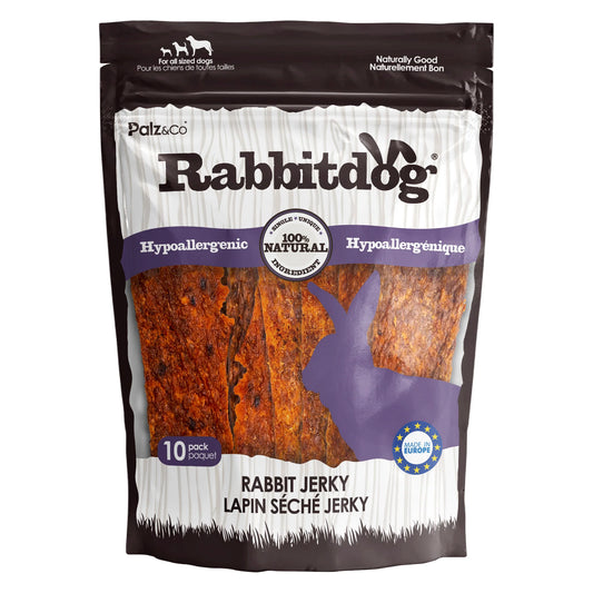 Palz & Co RabbitDog Rabbit Jerky 10 Pack