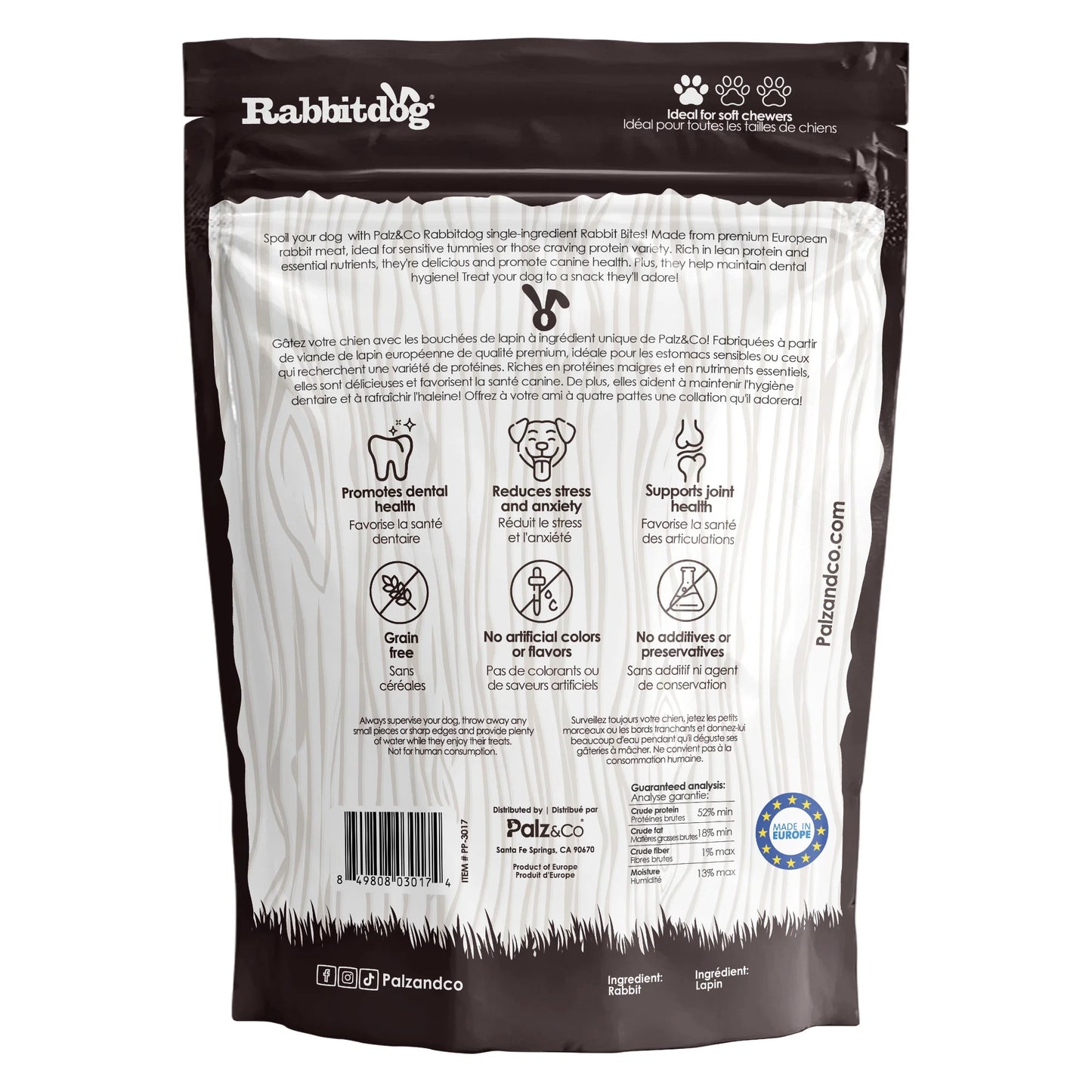 Palz & Co RabbitDog Rabbit Bites 6oz