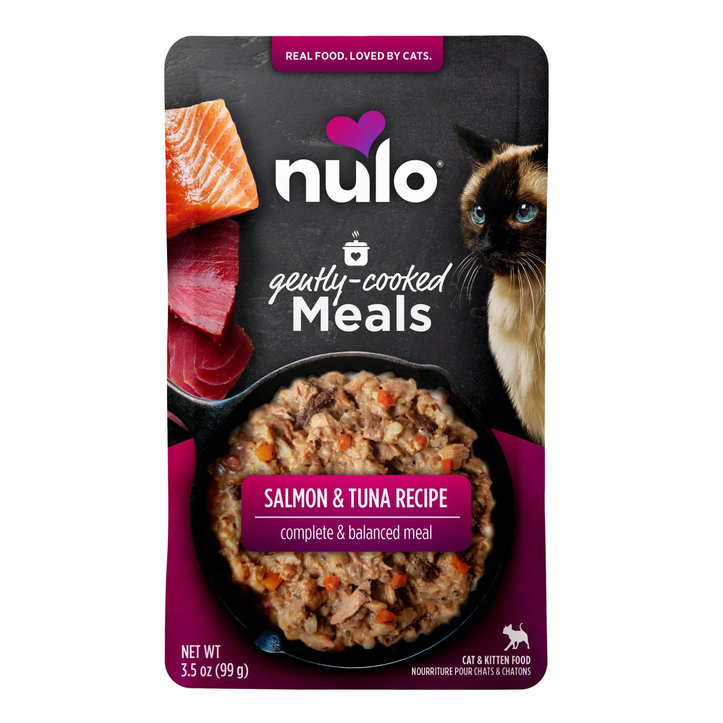 Nulo Gently Cooked Cat Meals Salmon & Tuna Recipe
