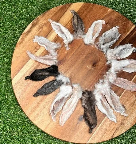 Furever Fierce Dehydrated Rabbit Ears - Single