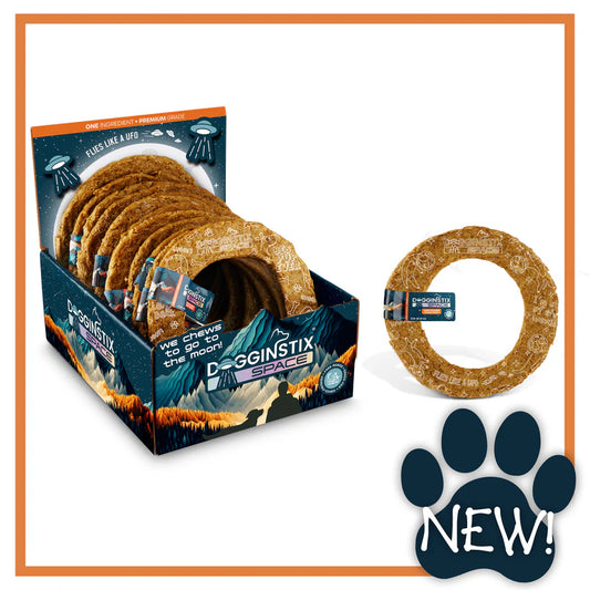 Dogginstix Space Lamb Collagen Donut