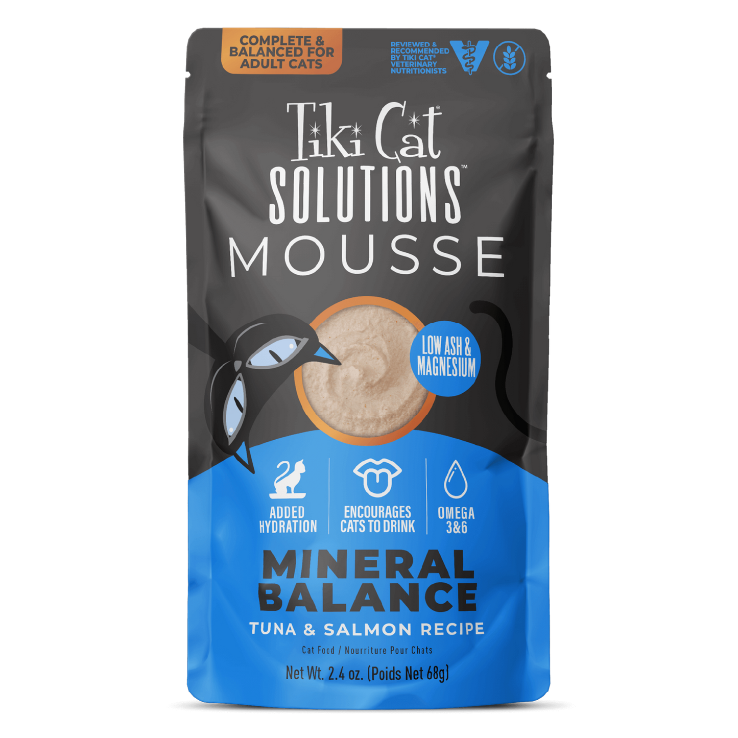 Tiki Cat Solutions Mousse Mineral Balance 2.4oz