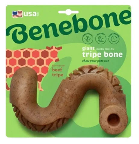 Benebone Tripe Bone Chew Toy - SMLG