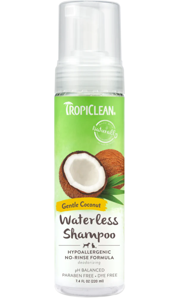 TropiClean Waterless Shampoo Coconut 7.4oz