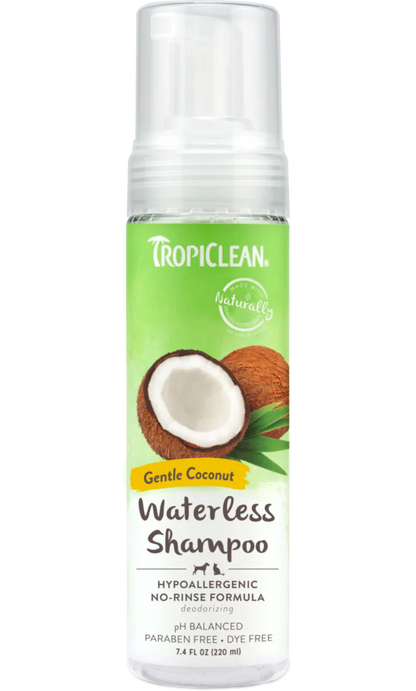 TropiClean Waterless Shampoo Coconut 7.4oz