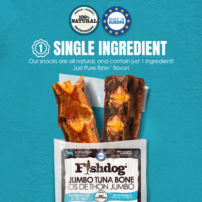 Palz & Co Fishdog Jumbo Tuna Bone - 3.5 oz (100g)
