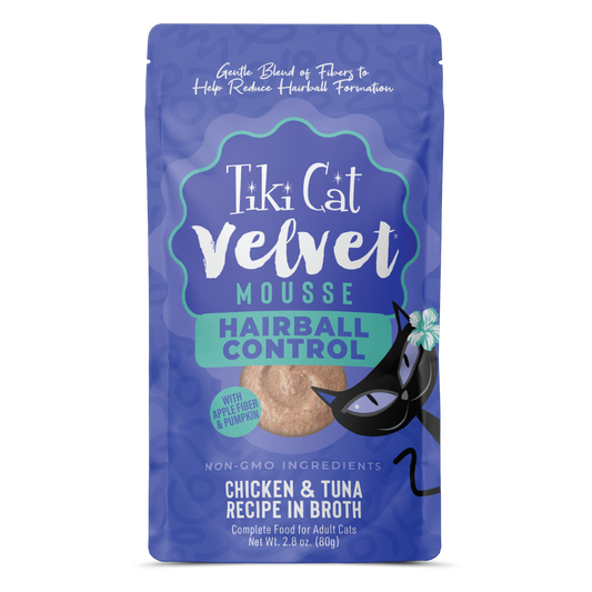 Tiki Cat Velvet Mousse Hairball Control 2.8oz