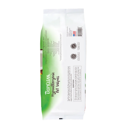 TropicClean Hypoallergenic Pet Wipes 100