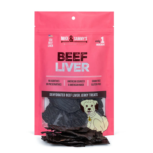Mika & Sammy's Beef Liver Treats 5oz