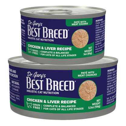 Best Breed Cat Recipes 3oz Can - 4 Recipes