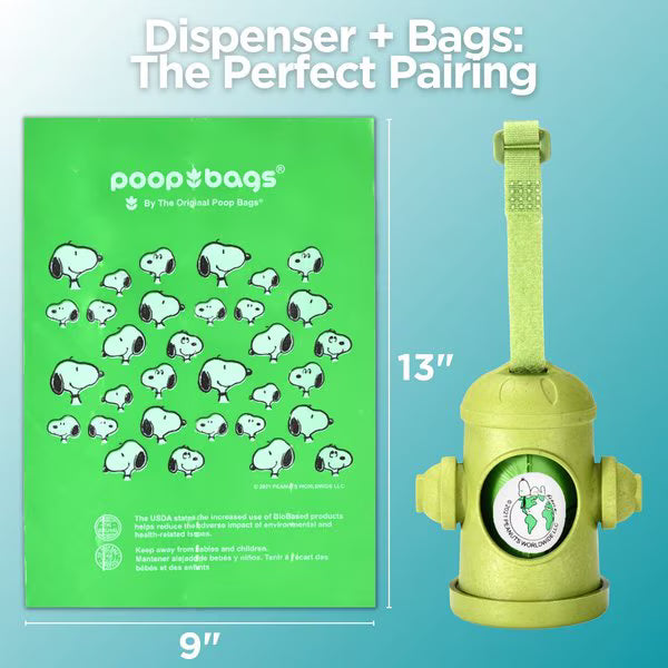 Peanuts Poop Bag Dispensers & Holder