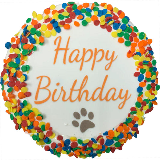 K9 Granola Factory Cake - Happy Birthday