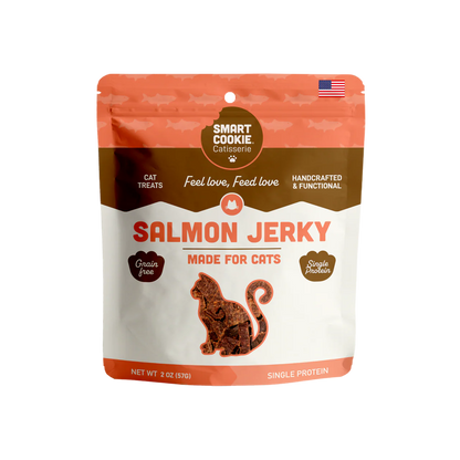 Smart Cookie Salmon Jerky Cat Treats 2oz