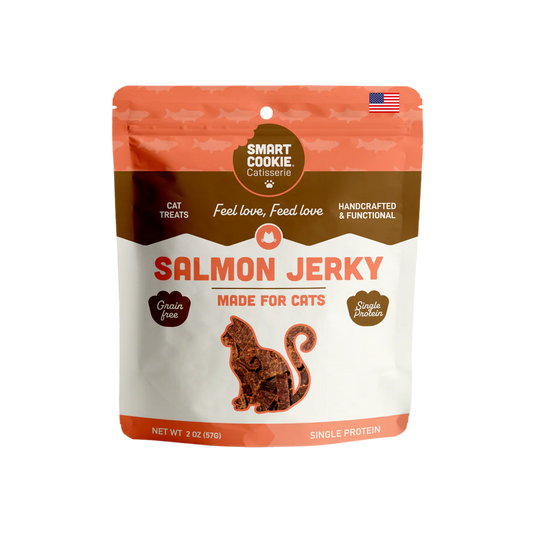 Smart Cookie Salmon Jerky Cat Treats 2oz