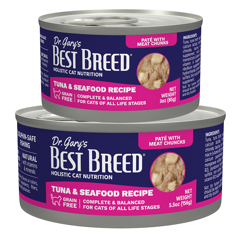 Best Breed Cat Recipes 3oz Can - 4 Recipes