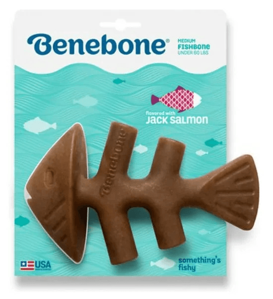 Benebone Fishbone Chew Toy