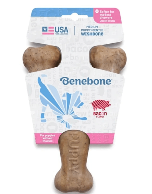 Benebone Puppy Wishbone Chew Toy