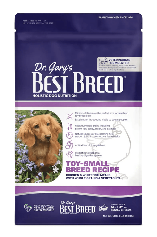 Dr. Gary's Best Breed Toy-Small Breed Recipe