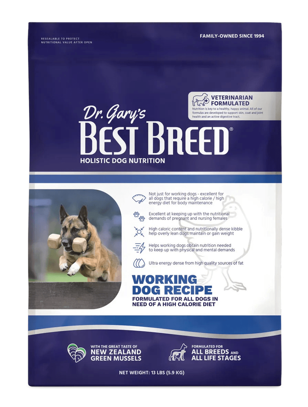 Dr. Garys Best Breed Working Dog Recipe