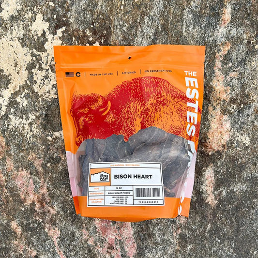 Estes Paw Bison Heart 5oz Bag