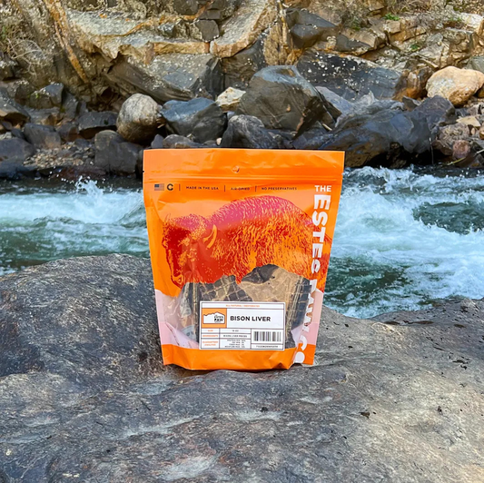 Estes Paw Bison Liver 5oz Bag