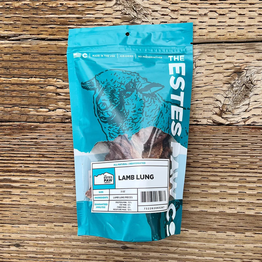Estes Paw Lamb Lung 3oz Bag