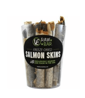 Vital Essentials Freeze Dried Salmon Skin Raw Bar