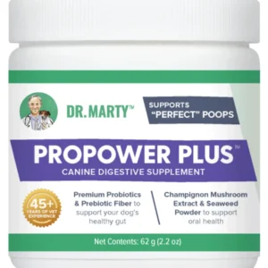 ProPower Plus canine digestive supplement for perfect poops.