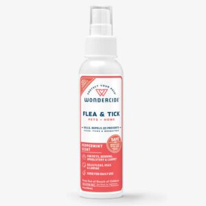 Spray bottle of Sea & Tech seaweed and aloe vera skincare product.