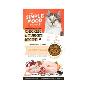 The Simple Food Project Food for Cats - Chicken & Turkey Recipe